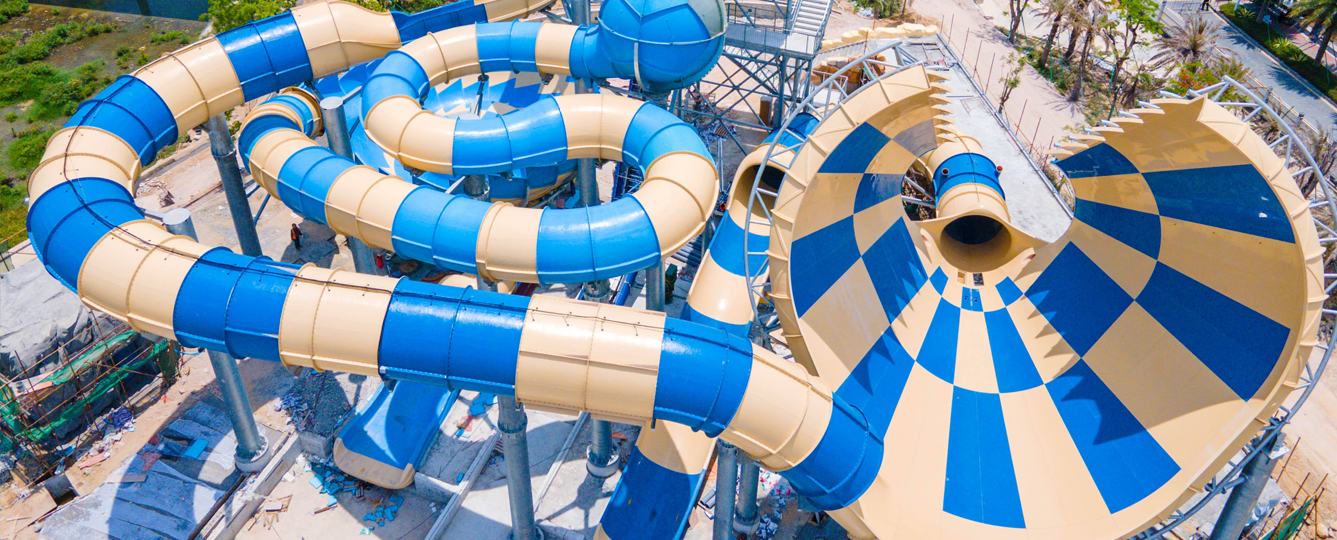 大喇叭滑梯應(yīng)用現(xiàn)場(chǎng)